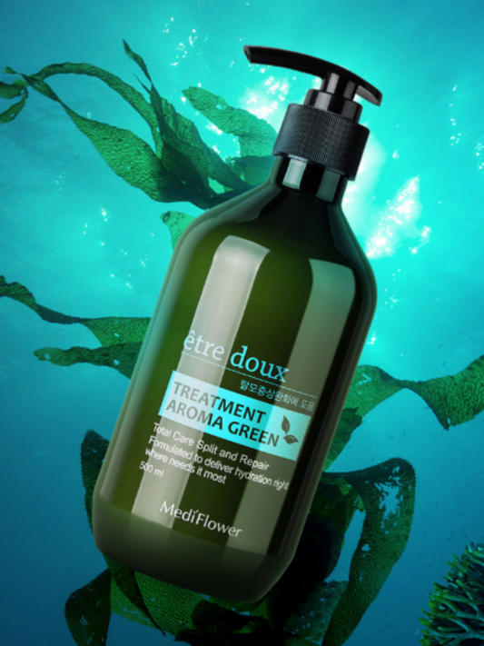 Medi Flower Etre doux Aroma Green Hair Treatment 500ml-0