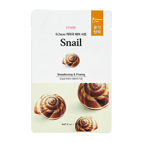 Etude House Therapy Air Mask - Snail 20ml-0