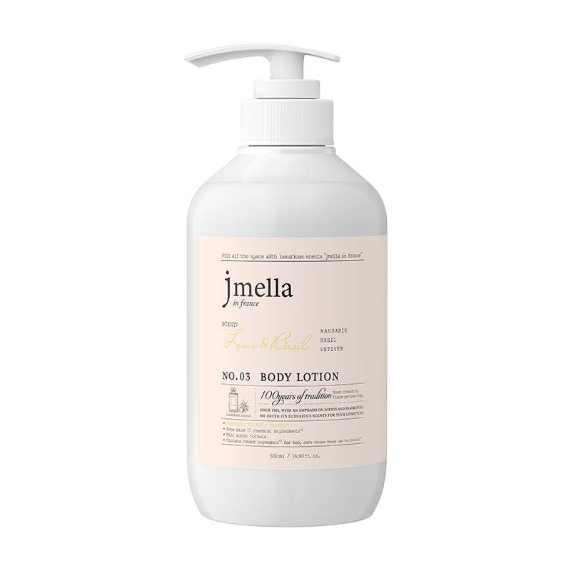Jmella In France Lime & Basil Body Lotion 500ml-1