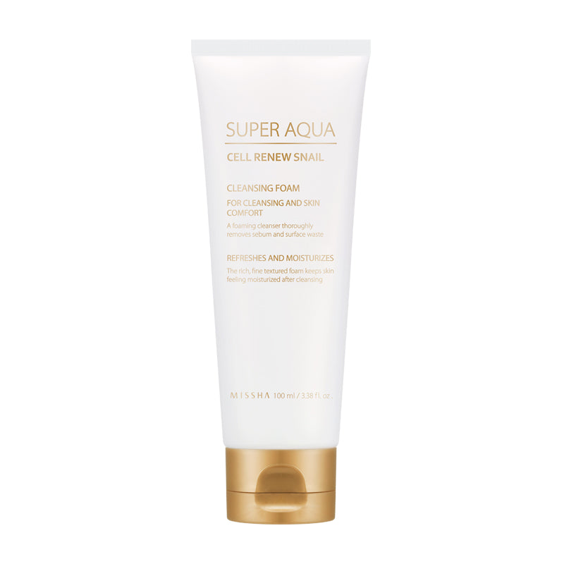 MISSHA Super Aqua Snail Cleansing Foam 100ml-1