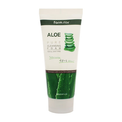 Farm stay Pure Cleansing Foam Aloe 180ml-1