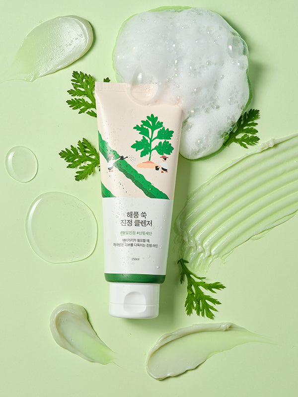 Round Lab Mugwort Calming Cleanser 150ml-0