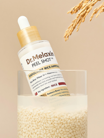 Dr.Melaxin Peel Shot Exfoliating White Rice Ampoule 80ml-3