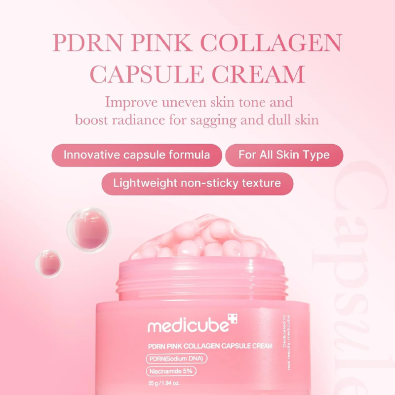 medicube PDRN Pink Collagen Capsule Cream 55g-2