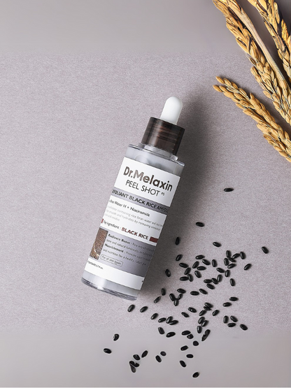 Dr.Melaxin Peel Shot Exfoliating Black Rice Ampoule 80ml-2