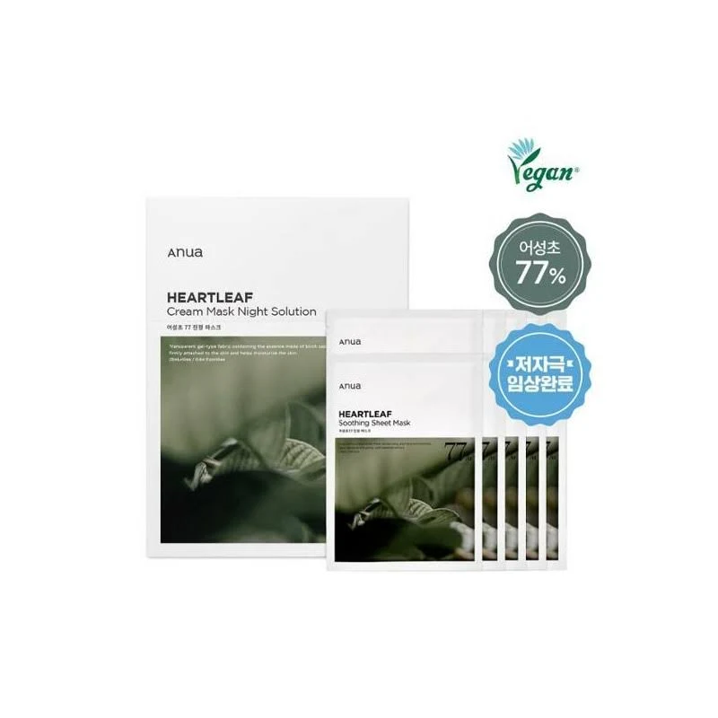 Anua Heartleaf 77% Soothing Mask 25ml - 1 PC