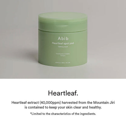 Abib Heartleaf Spot Pad Calming Touch 150ml / 80pads-4