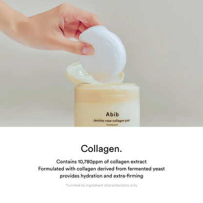 Abib Jericho Rose Collagen Pad Firming Touch 250ml / 60pads-3