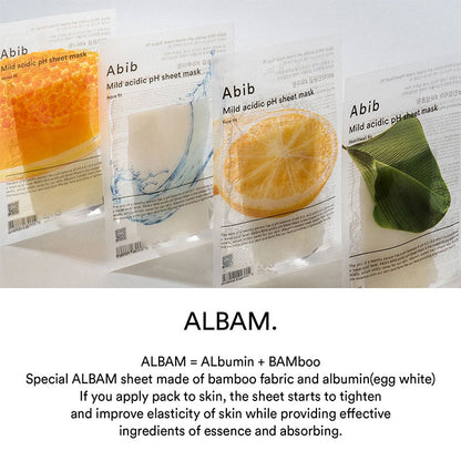 Abib Mild Acidic pH Sheet Mask #Aqua Fit 30ml-4