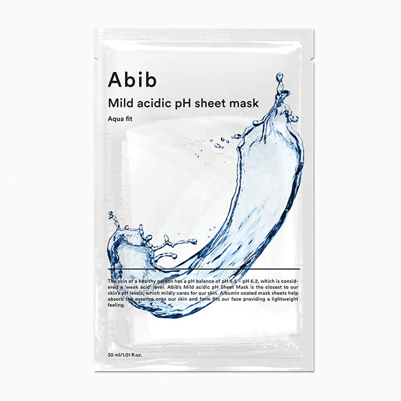 Abib Mild Acidic pH Sheet Mask #Aqua Fit 30ml-1