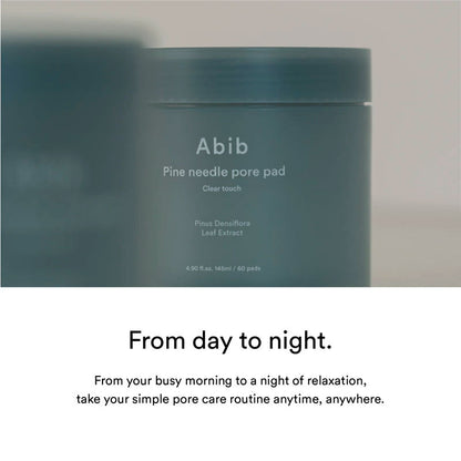 Abib Pine Needle Pore Pad Clear Touch 145ml / 60pads-6