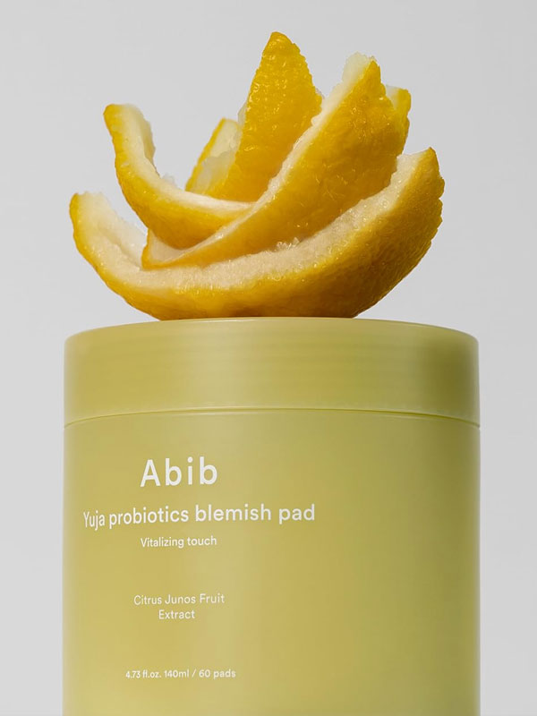 Abib Yuja Probiotics Blemish Pad Vitalizing Touch 140ml / 60pads-0