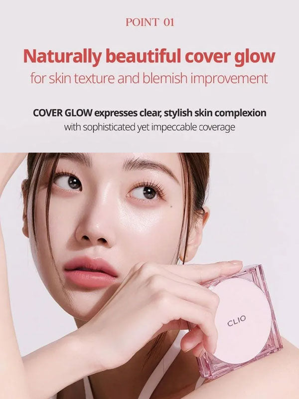 Clio Kill Cover Mesh Glow Cushion + Refill 15g-5