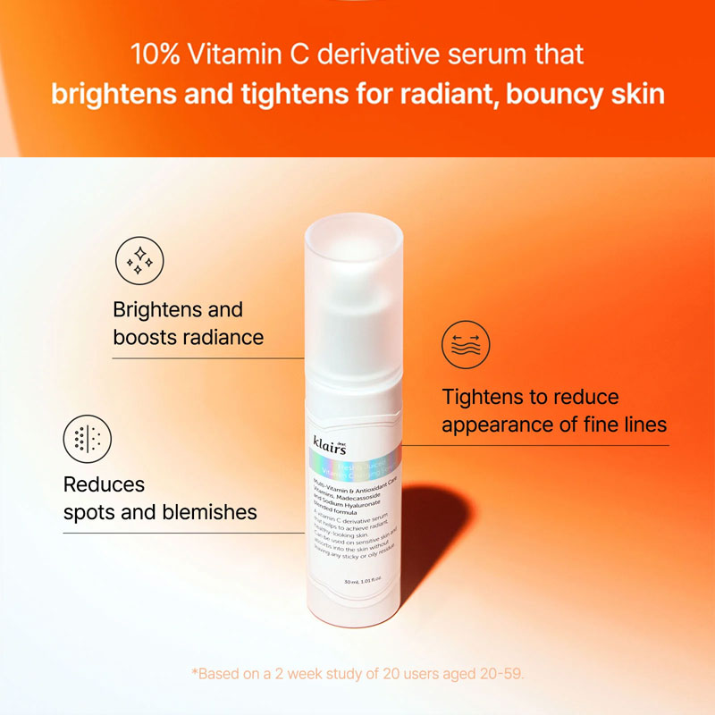 Dear, Klairs Freshly Juiced Vitamin Charging Serum 30ml-2