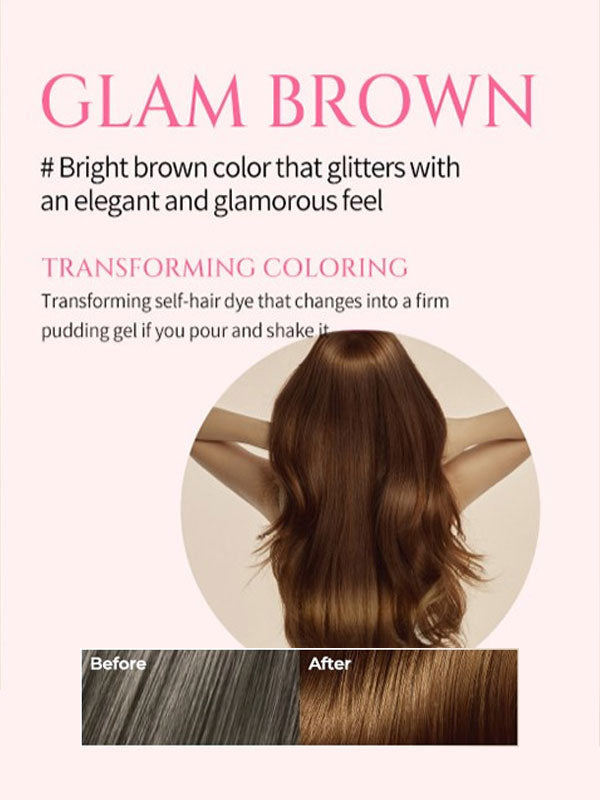 Jennyhouse Salon Code Glam Hair Color 70ml*2-4