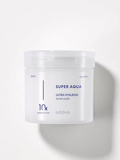 MISSHA Super Aqua Hyalron Toner Pads 180g / 90pads-0