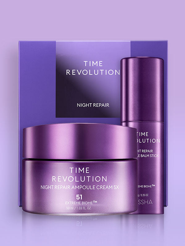 MISSHA Time Revolution Night Cream & Balm Set-0