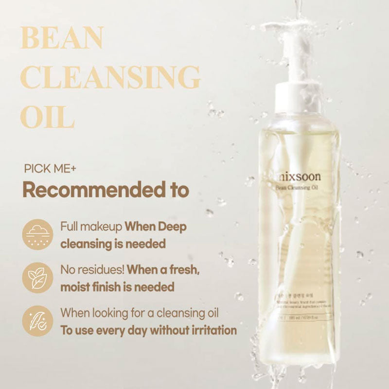 Mixsoon Bean Cleansing Oil 195ml-3