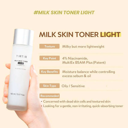 TIRTIR Milk Skin Toner Light 150ml-2