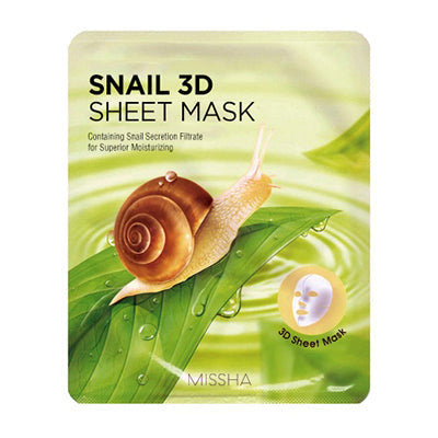 MISSHA Snail 3D Sheet Mask-0