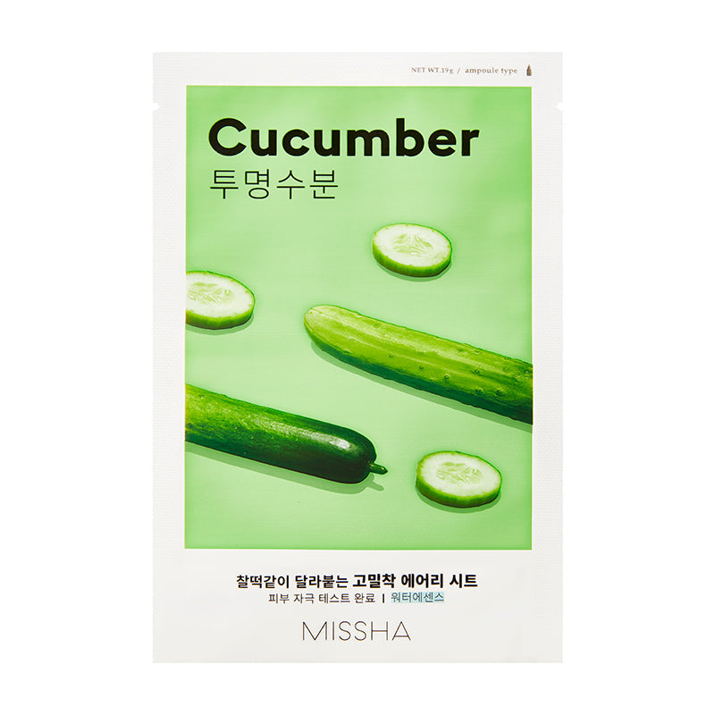 MISSHA Airy Fit Sheet Mask Cucumber-0