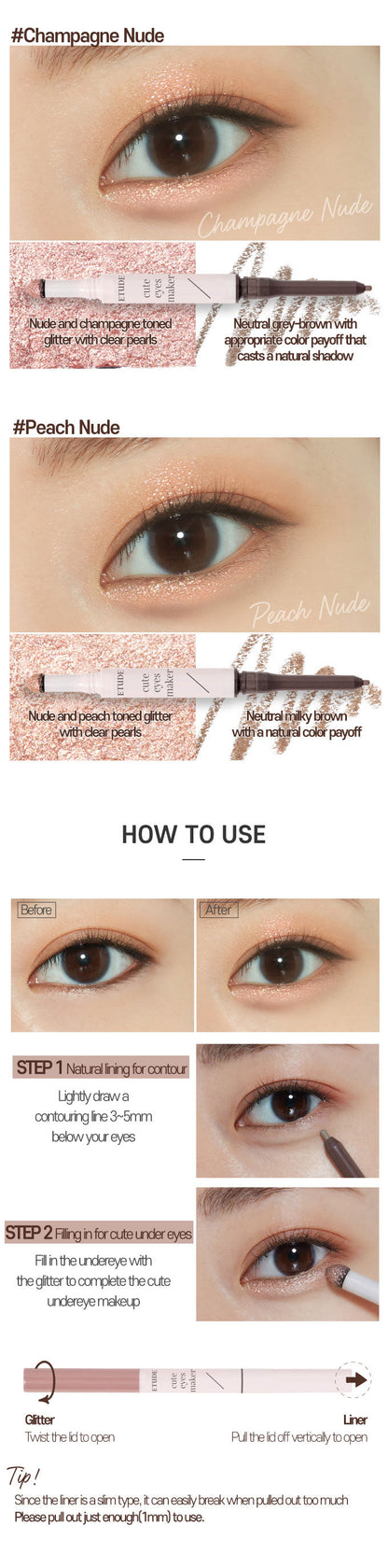 Etude House Cute Eyes Maker 0.6g-4