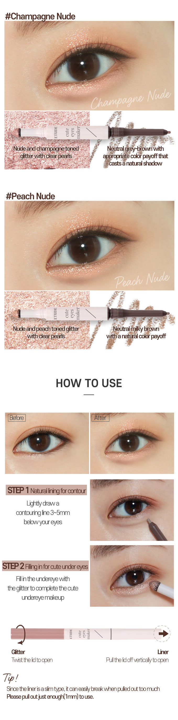 Etude House Cute Eyes Maker 0.6g-6