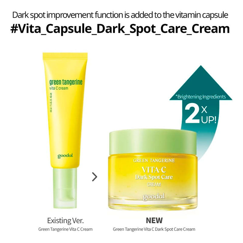 goodal Green Tangerine Vita C Dark Spot Care Cream 50ml-2