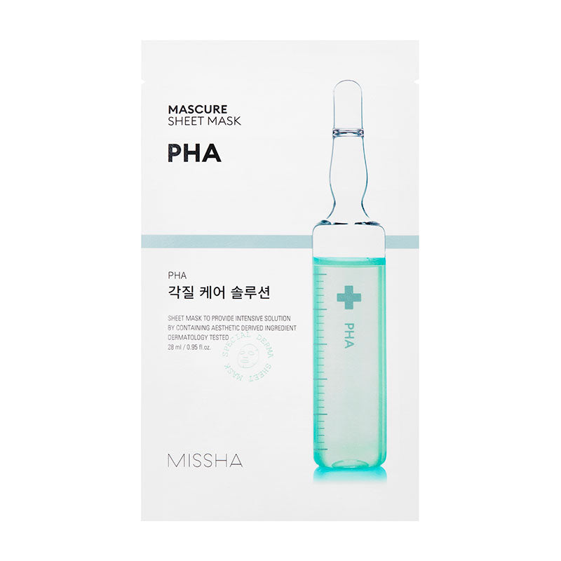 MISSHA Mascure Peeling Solution Sheet Mask PHA 27ml-0