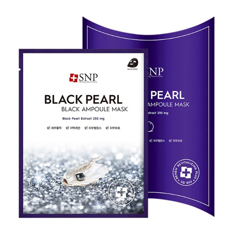 SNP Black Pearl Ampoule Mask 25ml-0