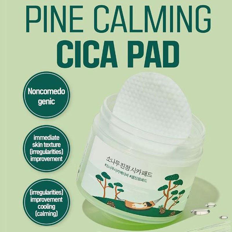 Round Lab Pine Calming Cica Pad 50pads-2