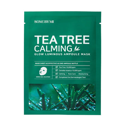 SOME BY MI Tea Tree Calming Glow Luminous Ampoule Mask 1 PC-0